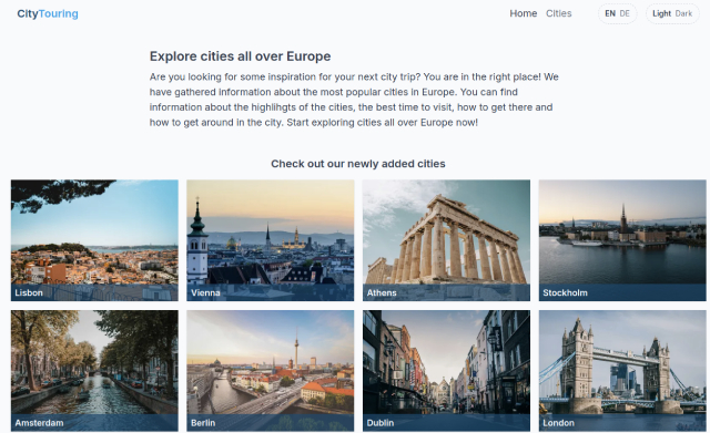 City-Touring.com Screenshot